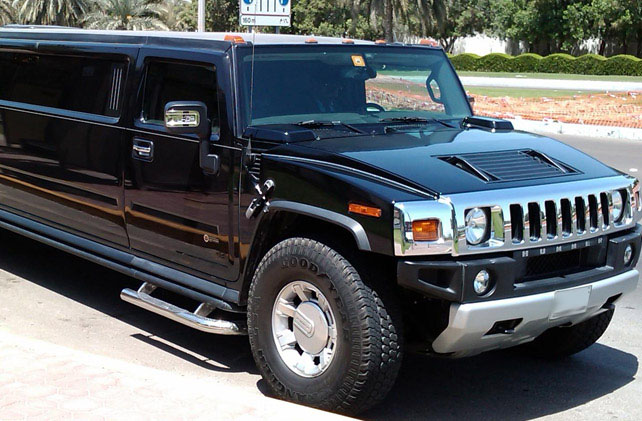 Cheltenham Black Hummer Limo